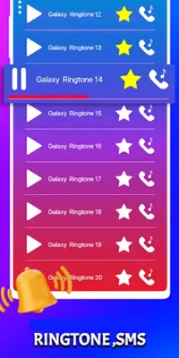 Ringtones and sms for samsung android App screenshot 0