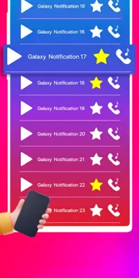 Ringtones and sms for samsung android App screenshot 2